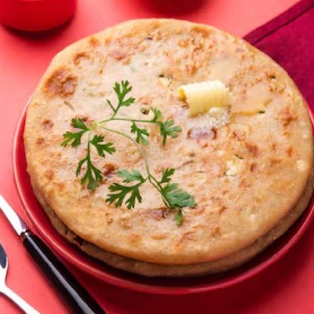 Aloo paratha.