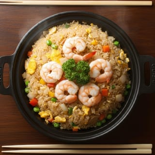 Shrimp fried rice