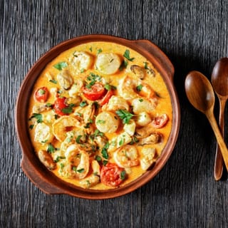 Shrimp tikka masala