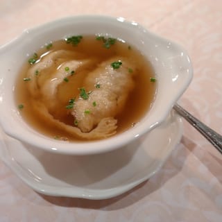 Paneer jhol (soup) momo