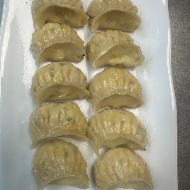 Paneer steam momo.