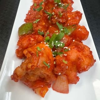 Gobi chili (cauliﬂower chili)